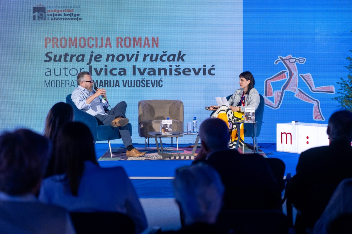 Promocija romana Sutra je novi ručak Ivice Ivaniševića